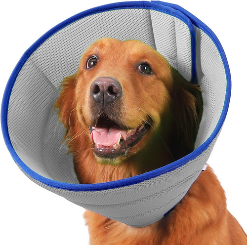 Soft dog cone collar - soft, for