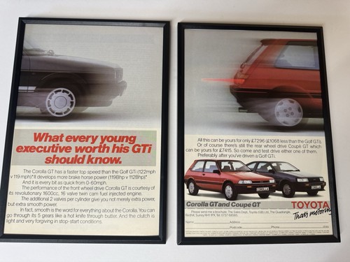 Framed vintage 1985 - vintage, toyota