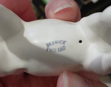 Beswick Plain White Porcelain