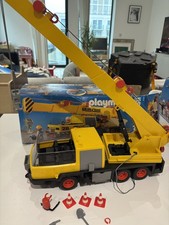 Playmobil 3761 Mobile Crane - Boxed + extras