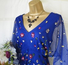 👗***MONSOON PRE-OWNED "STEPHANIE COBALT" DRESS SIZE 14***👗