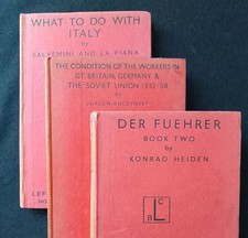LEFT BOOK CLUB EDITION 1939