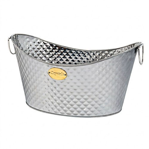 26l galvanised steel - oval, beer
