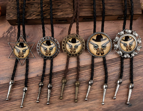 Unisex cowboy style guns and - style,