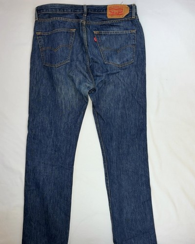 Levi 501 men blue button - blue,