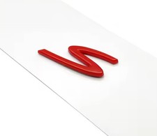 Porsche 911 Panamera Macan Cayenne Cayman Boxster S Rear Emblem Badge Red NEW