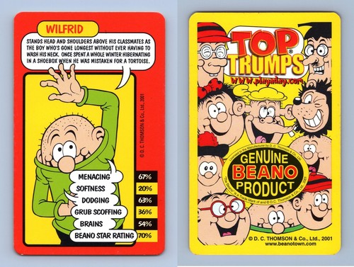 Wilfred the beano 2001 top - -,