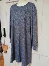 BNWOT PAPAYA FLORAL STRETCH JERSEY TUNIC DRESS.. 22..LAGENLOOK..NEXT DAY POSTAGE