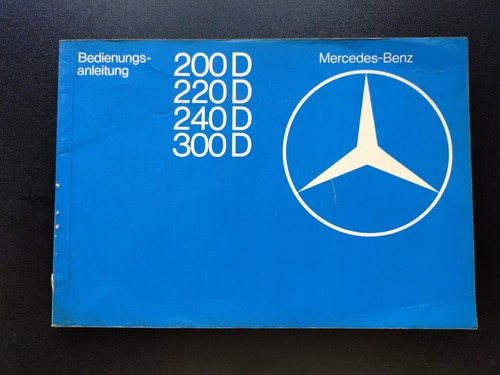 Mercedes benz 200d 220d 240d - benz,
