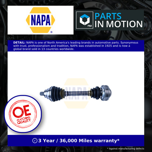 Drive shaft fits audi 8n3 - fits,