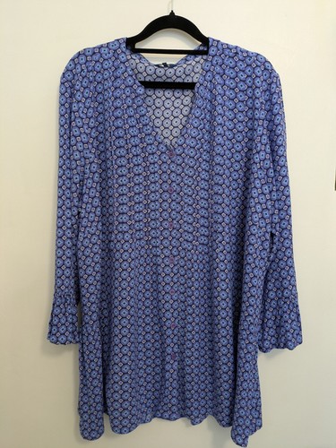 Cotton traders violet blue - cotton,