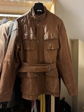 Hackett Moto Leather Jacket