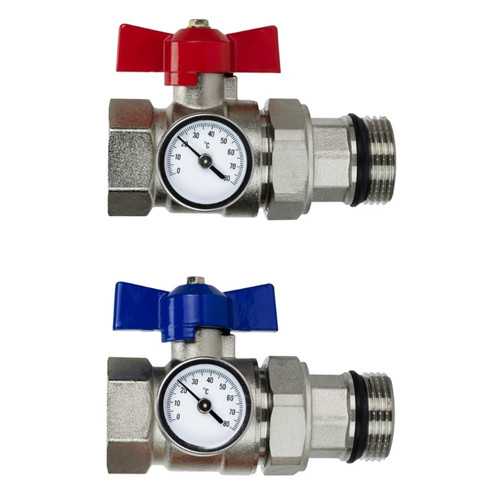 Manifold ball valves - valves, temp