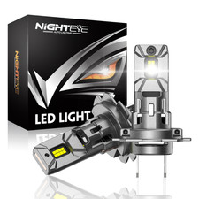 NIGHTEYE 2x H7 70W LED Headlight Bulbs Kit 30000LM Hi-Lo Beam Super Bright 6500K