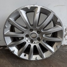 MASERATI GHIBLI 18" ALLOY WHEEL RIM SILVER 8.5J REAR OEM 670019917 GENUINE X1