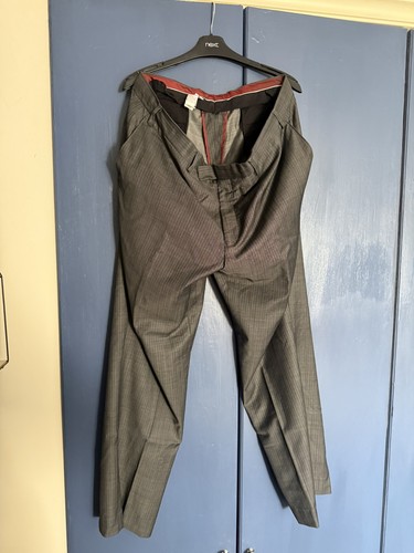 Men grey pin striped - men’s,