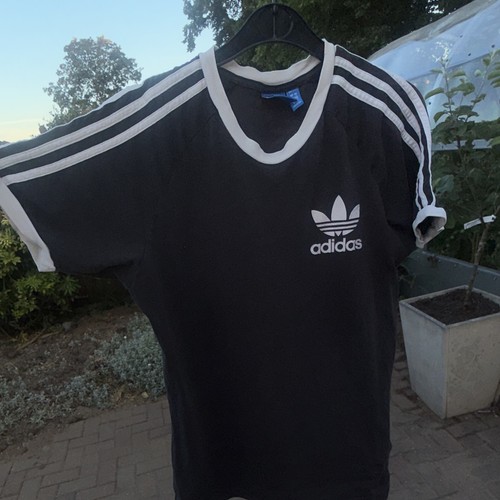 Adidas black shirt small - black,