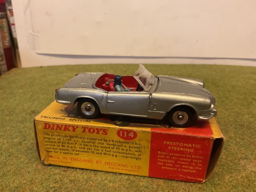 Dinky 114 triumph - dinky, spitfire