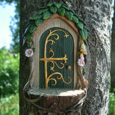 Garden Fairy Door With Landing