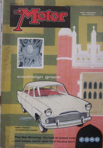 Motor magazine 1959 - magazine, 9/9/1959