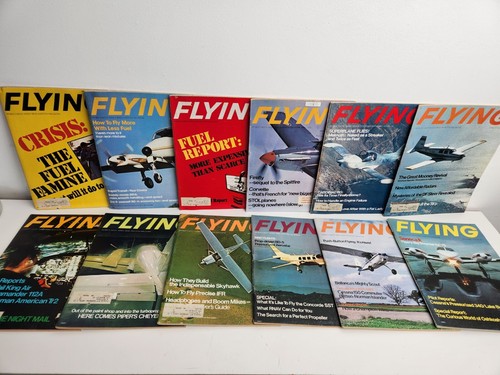 Flying magazine vtg - flying, full