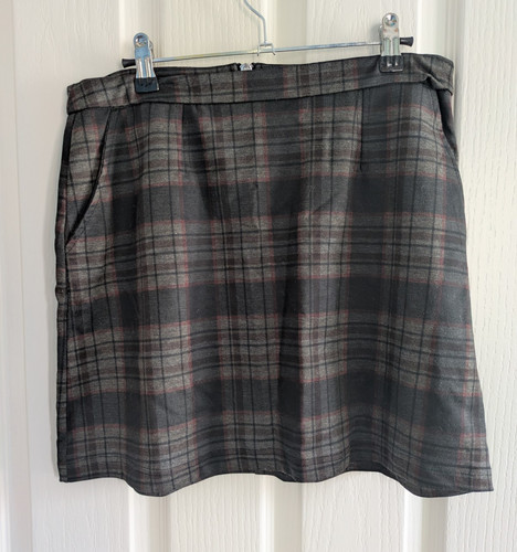 New look women grey plaid - women’s,