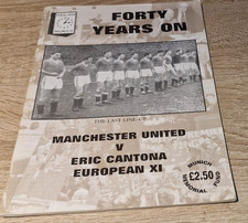 OFFICIAL PROGRAMME-MANCHESTER
