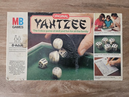 Vintage 1982 yahtzee - vintage,