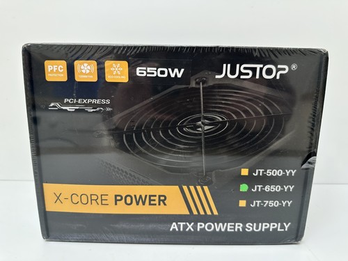 Justop core black - x-core, atx