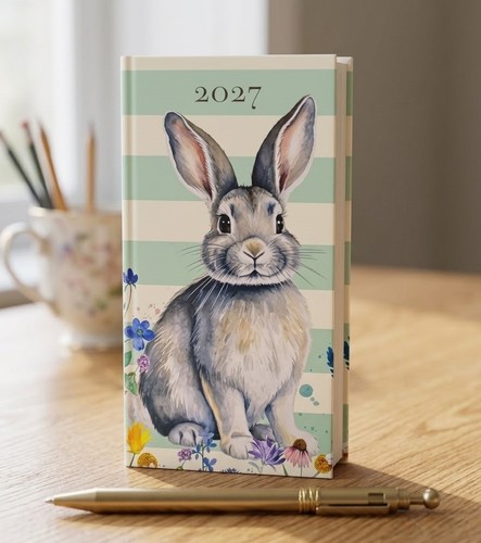2027 slim diary week view - slim,