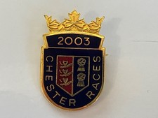 2003 CHESTER RACES ENAMEL PIN