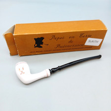 VINTAGE CERAMIC PIPE JEAN MICHEL COQUET Pipes En Terre De Puimoisson French Pipe