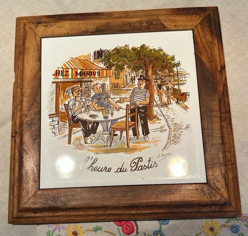 Heure pastis tile - pastis,