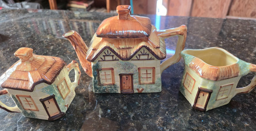 Vintage hand painted - hand,