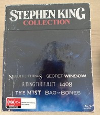 Stephen King Movie Collection - 6 movies BLU RAY Region B Uk Compatible NEW