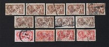 GB George V Seahorses Stamps