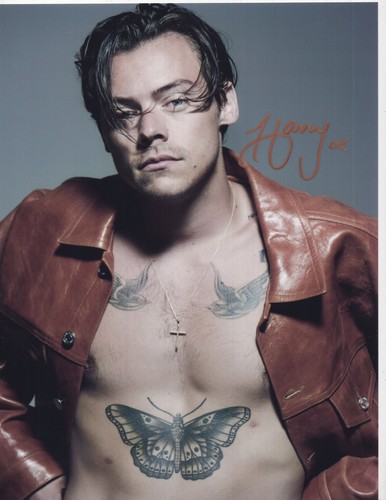 Harry styles autograph photo - harry,