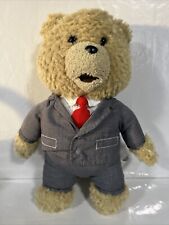 Official Ted The Movie Plush Talking Ted Wearing Suit Red Tie 32cm 2013 B