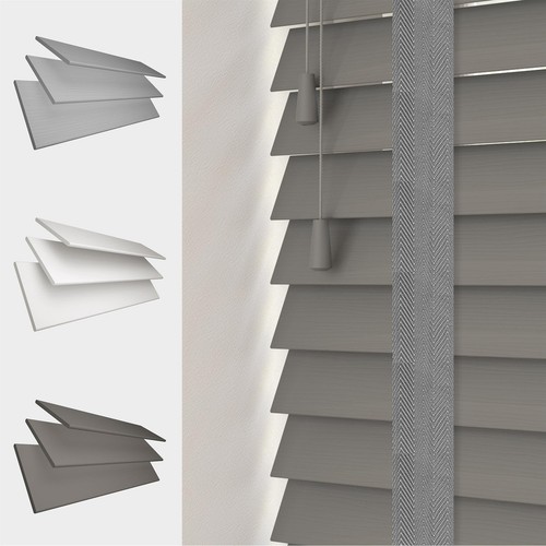 Faux wood venetian blind tape - faux,