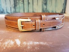 Womens Genuine Leather Belt Brown 29 Regent Belt Company Made In England 