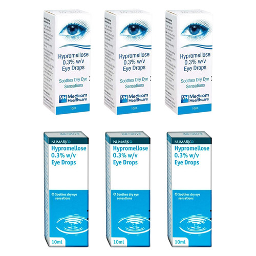 Hypromellose eye drops - 0.3%,