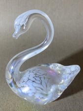 Heron Glass Iridescent Art