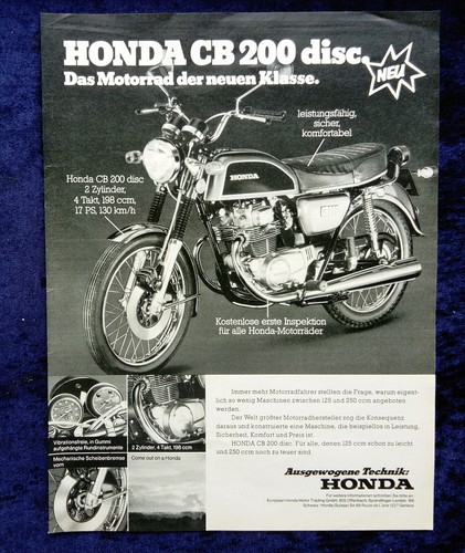 Honda 200 disc - honda,