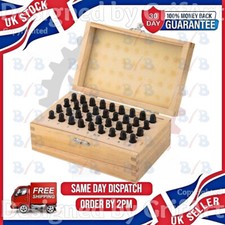 36PC LARGE 5MM  METAL LETTER