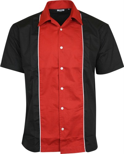 Relco mens red black bowling - mens,