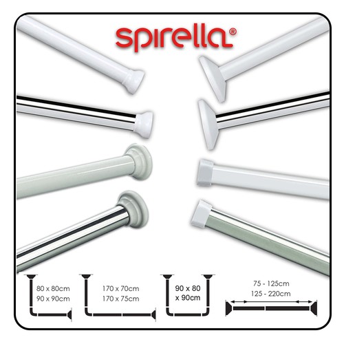Shower curtain rail - shower,