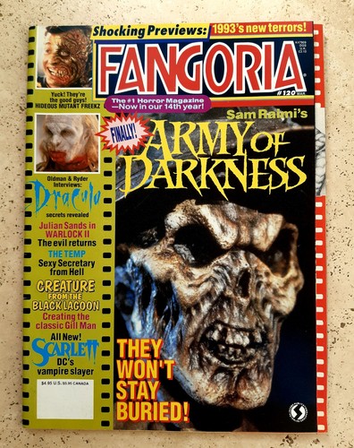 Fangoria 120 evil dead - fangoria,