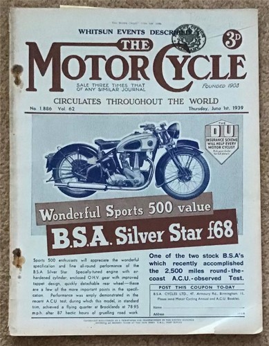 The motor cycle - the, magazine