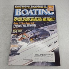 Boating Magazine February 2002 Ferretti 57 Wellcraft 47 Regal 3860 Mako 314