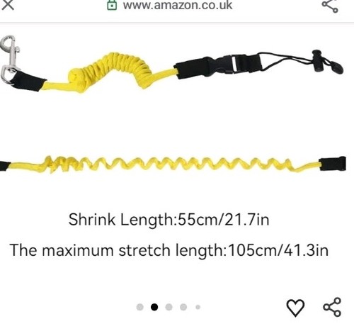 Kayak paddle leash - kayak,